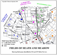 Heath & meadow fields